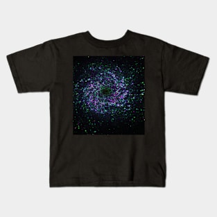 Black Panther Art - Glowing Edges 200 Kids T-Shirt